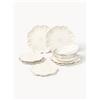 Westwing Collection Servizio di piatti natalizio Lumos, 4 persone, 12 pz - Bianco