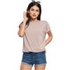 Urban Classics Ladies Extended Shoulder Tee Donna T-Shirt Nero Largo