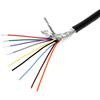 YIOVVOM Cavo dati RS232 di sicurezza 28 AWG 9/C CMP Plenum Rated a doppia schermatura - 4,6 m - Uso per adattatori seriali DB9