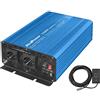 ALCAPOWER Inverter Sinusoidale Onda Pura 1500W Inp. 12V DC out 220V AC