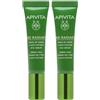 Apivita Bee Radiant Crema Contorno Occhi Segni dell'Età illuminante antirughe, borse, occhiaie 2x15 ml