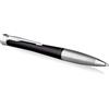 Parker Urban Twist Penna a Sfera | Nero Tenue con Puntale Cromato | Punta Media con Inchiostro Blu | Confezione Regalo