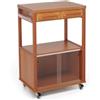 Foppapedretti Benchef Carrello Noce
