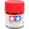 Tamiya 81707 - Mini Barattolo Vernice acrilica, flacone Rosso Opaco da 10 ml, XF-7