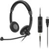 EPOS IMPACT SC 75 USB MS, Cavo, Chiamate/musica, 60 - 16000 Hz, 130 g, Cuffie con microfono, Nero