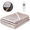 STAUS&BACH COZYSNUG - Sottocoperta riscaldante - Coperta riscaldante con spegnimento automatico - Cuscino riscaldante con spegnimento automatico - Coperta riscaldante - 150x80cm - 100W - Rosa polveroso