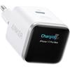 Anker Caricabatterie Anker Nano (45 W, Smart Display), colore: bianco