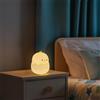 M mimotec - Lampada da comodino touch per bambini a forma di uovo a LED, colori RGB + temperatura calda (3000K), design creativo ideale per bambini con finitura opale. Modello LM9202