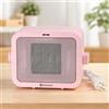 M Mimotec - Calefattore Ceramico Elettrico Pink Scatola 1500W, Potenza Regolabile 750-1500W, Silenzioso, Protezione contro il Surriscaldamento, Calefattore Portatile per Interni