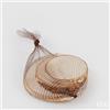 EDG Enzo De Gasperi Set 3 Basi Rotonde in Legno Ø13 cm Marrone Chiaro - Base Decorativa per Addobbi Natalizi