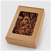 EDG Enzo De Gasperi Set 48 Pigne di Pino Decorative H4 cm Marrone - Decorazioni Natalizie