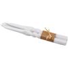 EDG Enzo De Gasperi Set 2 Candele Swirl H30 cm Bianche - Candele Decorative