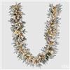 EDG Enzo De Gasperi Festone Pino Cortina Innevato 400 LED L270 cm - Festone Natalizio Luminoso