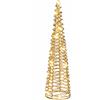 Ad Trend Albero di Natale Oro 30 LED H 60 Cm Luce calda