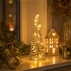 Ad Trend Albero di Natale Oro 20 LED H 40 Cm Luce calda