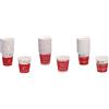 Ad Trend Bicchieri Carta Natale 21 Cl Ass. Cf 40 Pz Rosso Bianco 1 Pz