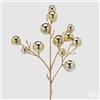 EDG Enzo De Gasperi Decoro Natale PalleMix Ramo X 12 H 53 Cm Gold