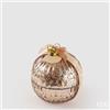 EDG Enzo De Gasperi Candela Sfera di Natale Vetro D 11 Cm Cinnamon Ambra