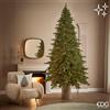 EDG Enzo De Gasperi Albero di Natale Pino Imperial New 6.300 MiniLed H 270 Cm D 160 Cm Uso Esterno Verde 100% PE