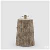 EDG Enzo De Gasperi Base per Albero Natale Tronco per Pino H 43 Cm D 32 Cm 13 Kg Natural