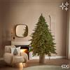 EDG Enzo De Gasperi Albero di Natale Pino Imperial New 2.500 MiniLed H 180 Cm D 130 Cm Uso Esterno Verde 100% PE