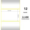 Zebra Labels White Compatibile - ZE880175-031D