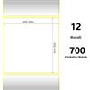 Zebra Labels White Compatibile - ZE800264-405
