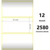 Zebra Labels White Compatibile - ZE880199-025D