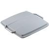 DURABLE Coperchio grigio per bidone DURABIN quadrato 90 lt Durable