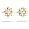 Thomas Sabo Orecchini a bottone stella, Lega Premium placcato oro 18k