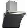 Silverline 3433873301 Cappa a Parete 80 cm 734 m³-h Classe A+ 71 dB Controllo Touch colore Nero