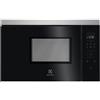 Electrolux MQ818GXE Forno a Microonde da Incasso con Grill 17 L 800 W Controllo Touch (37x59,4x29,6 cm) colore Nero