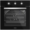 Silverline BO6503B03 Forno da incasso Elettrico 72 L Classe A 8 Funzioni Pulizia a Vapore (56x56x59 cm) colore Nero
