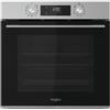 Whirlpool OMK58HU0X Elements Forno da incasso Elettrico Ventilato Multifunzione 71 L Classe A+ Grill Autopulizia Idrolitica (60x60x55 cm) colore Inox
