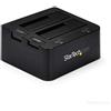 StarTech Dock USB 3.0 a 2 Slot per SSD/HDD SATA/IDE 2,5/3,5 (UNIDOCKU33) | SATA III 6 Gbps, Hot-Swap, Caricamento dall'Alto