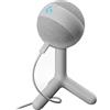 Logitech G Yeti Orb Microfono a condensatore RGB per gaming con LIGHTSYNC | Microfono USB per PC/Mac, streaming, cardioide, Plug and Play - Bianco