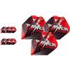 Target Darts Phil Taylor Gen 11 Power 9-Five Flights, Raw Power PRO Ultra Dart Flight Set, Confezione da 9 | Phil Taylor G11 Dart Flights, Accessori per Freccette - No.2/No.6/Ten-X/Kite/Vapor-S/Vapor