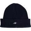 Gant - Cotton Blend Logo Beanie, Berretto Unisex - Adulto