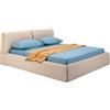 ZANOTTA letto matrimoniale ZA:ZA BED per materasso 170 x 200 cm - 1750-205x235-30