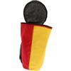 custodia multicolore djembe tamburo africano con tracolla da 12 pollici