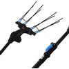 Lisam Thor - Abbacchiatore Elettrico a batteria - Con 8 denti in carbonio - 250-350 cm - Asta Telescopica