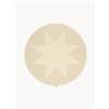Ferm Living Tappeto per albero di Natale Vela - Beige, Bianco