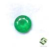 Sbi Gems 9.25 MM Certificato Smeraldo Naturale Taglio Rotondo 3.06 Cts Non Trattato Loose