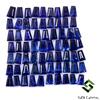 SBI Gems 3.16 Cts Naturale Zaffiro Blu Tapper Taglio fino A 2.50x1.50 MM Lotto 67 Pezzi