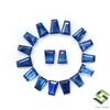 Sbi Gems 2.70x2x1.50 MM Naturale Zaffiro Blu Tapper Taglio Lotto 17 Pezzi 1.20 Cts Loose