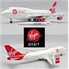 JC Wings Boeing 747-400 Virgin Orbit With Wing-mounted Rocket, JcWings 1/200 XX20205