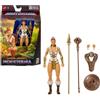 Masters of the Universe Masters of the Universe Masterverse - Teela New Eternia, action figure con 30 articolazioni, cappuccio cobra rimovibile e accessori per le armi inclusi, giocattolo per bambini, 6+ anni, JBP84