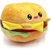 Joy Toy Yummies Patty Hamburger 20 cm in peluche