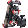 JOYROOM Porta Cellulare Moto Supporto Telefono Bici [Si Apre con un Clic] 360° Rotazione Manubrio Supporto Cellulare Moto per iPhone 16/15/14/13/12 Smartphone Samsung S25/S24 Rosso