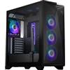 MSI MPG GUNGNIR 300R AIRFLOW Case PC Mid-Tower - Supporto E-ATX, 4 Ventole ARGB da 120mm con Hub Controller, Supporto GPU Verticale e Base, Filtri Antipolvere, Gestione Cavi, USB Type-C (20Gbps)